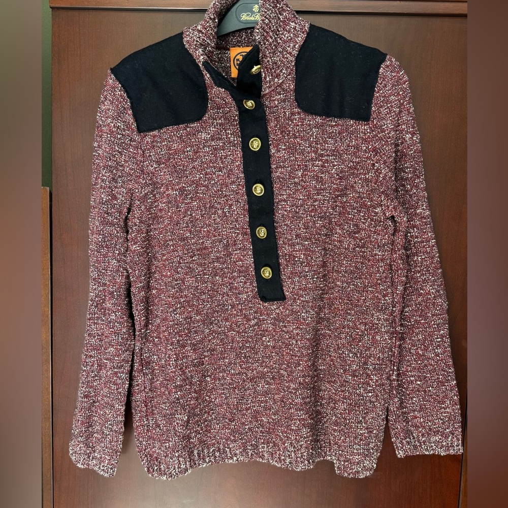 Tory Burch Mock Neck Sweater